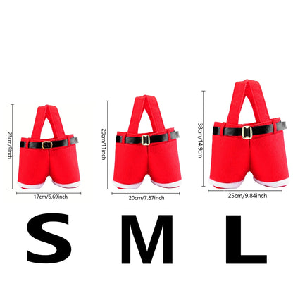 6-Pack Santa Shorts Gift Bags