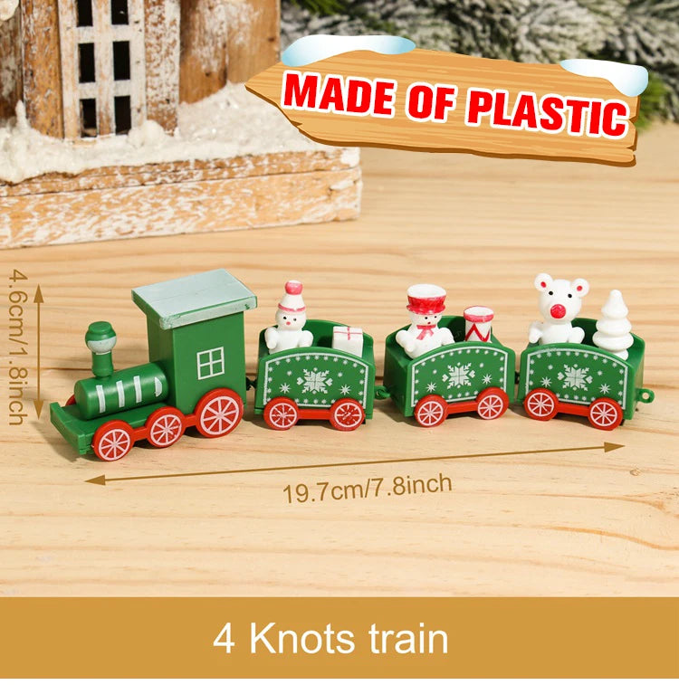 Christmas Train Ornament Decorative Holiday Display
