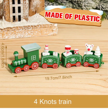 Christmas Train Ornament Decorative Holiday Display