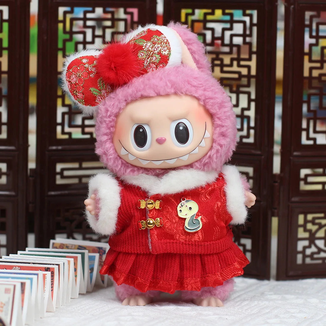 Mini Christmas Plush Doll Clothes Outfit