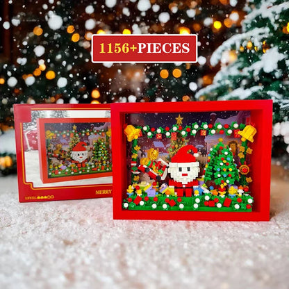 Christmas Micro Building Blocks Set