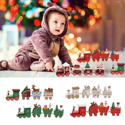 Christmas Train Ornament Decorative Holiday Display