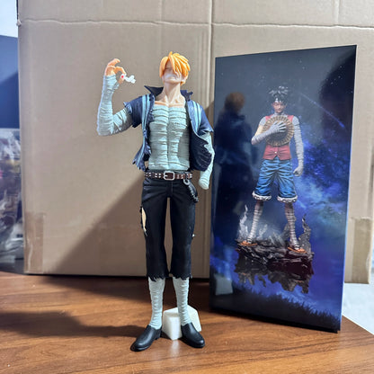 One Piece 30cm Zoro and Sanji PVC Action Figures