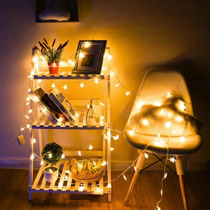 Star LED String Lights