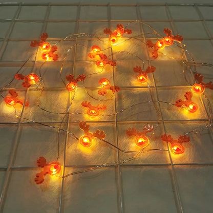 Santa Snowman Christmas LED String Lights