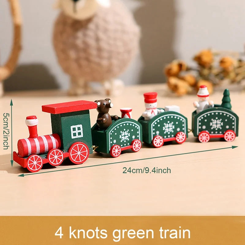 Christmas Train Ornament Decorative Holiday Display