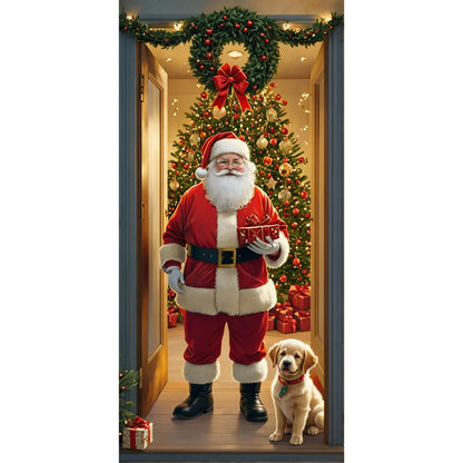 Santa Claus Door Cover