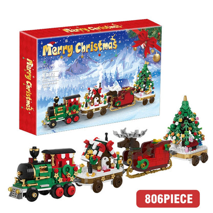 Christmas Micro Building Blocks Set