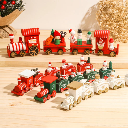Christmas Train Ornament Decorative Holiday Display