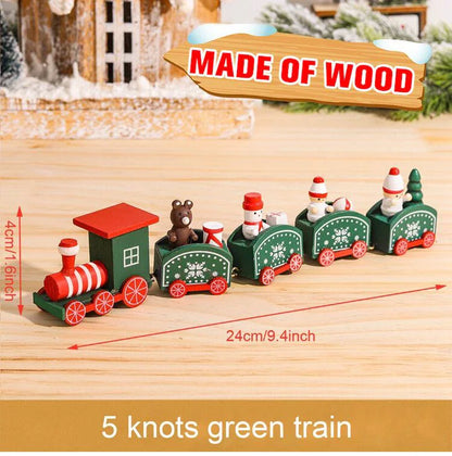 Christmas Train Ornament Decorative Holiday Display
