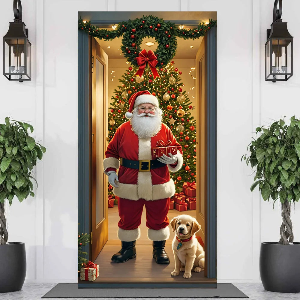 Santa Claus Door Cover