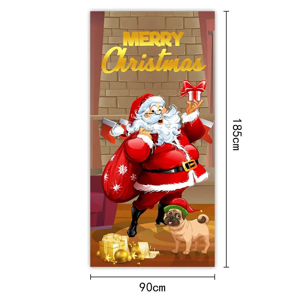 Santa Claus Door Cover