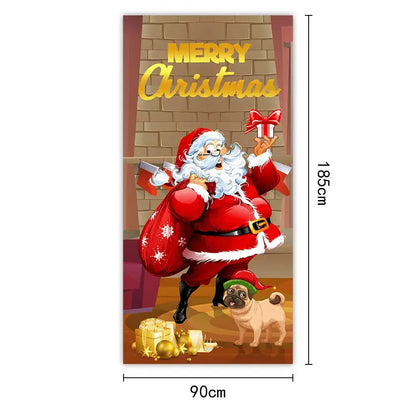 Santa Claus Door Cover