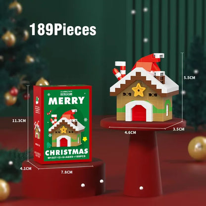 Christmas Micro Building Blocks Set